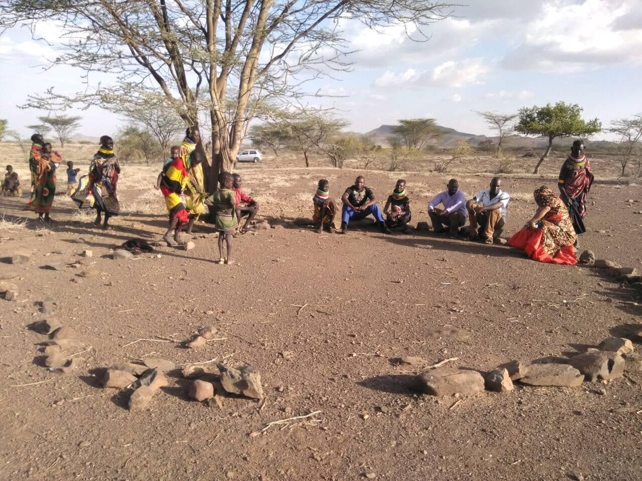 Church Service in Turkana, Northern Kenya
