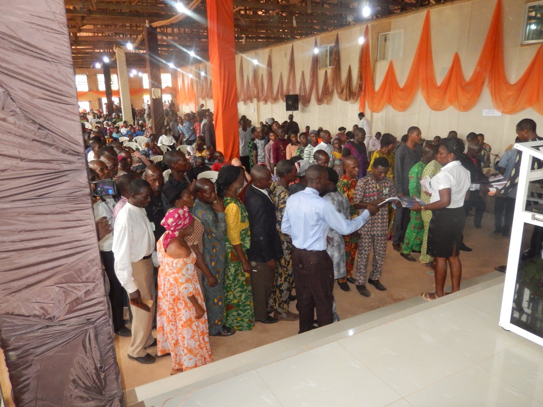 Free Book Donations at Rural Ministers Conference, Nsukka0