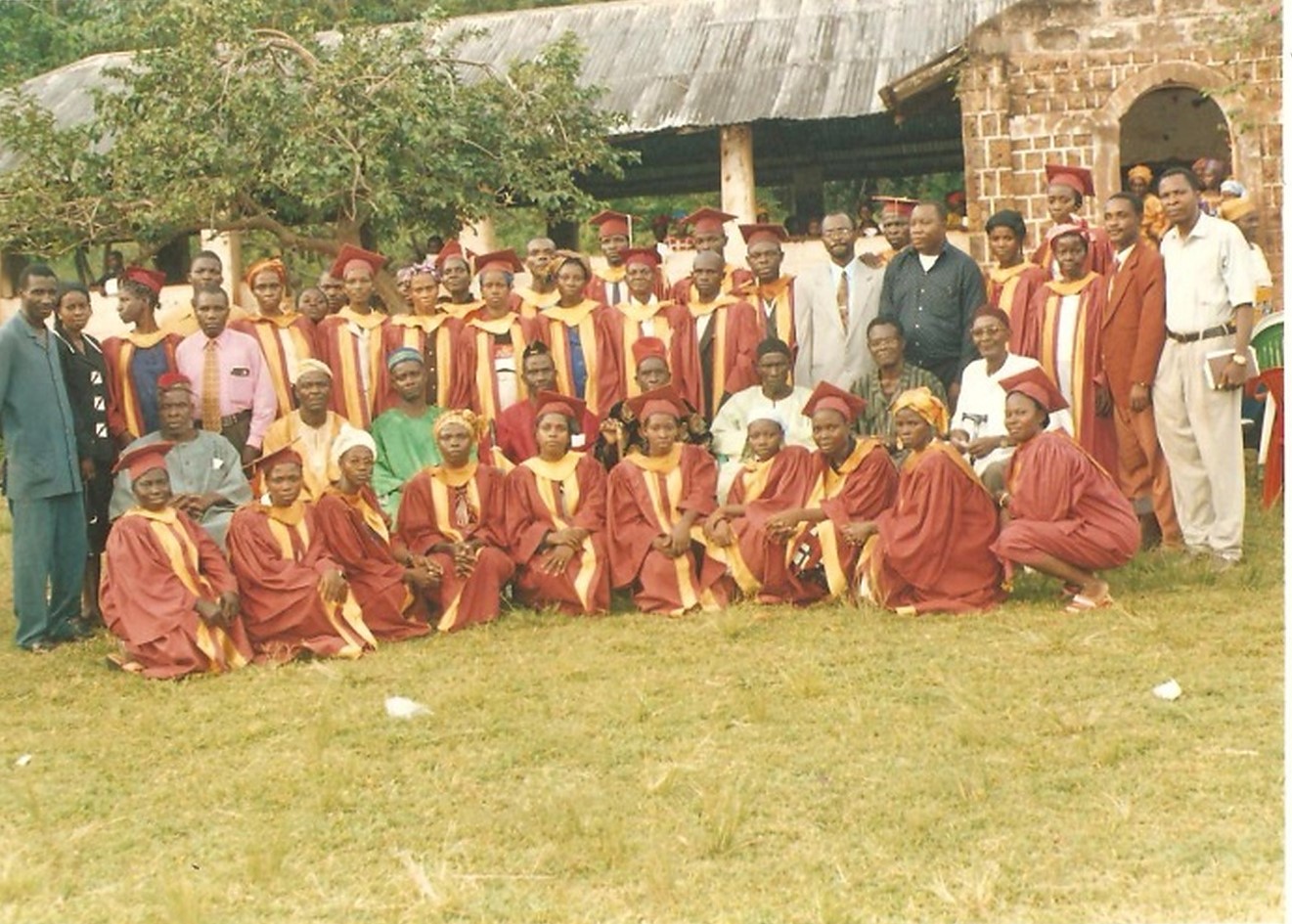 Graduates at Village Bible School