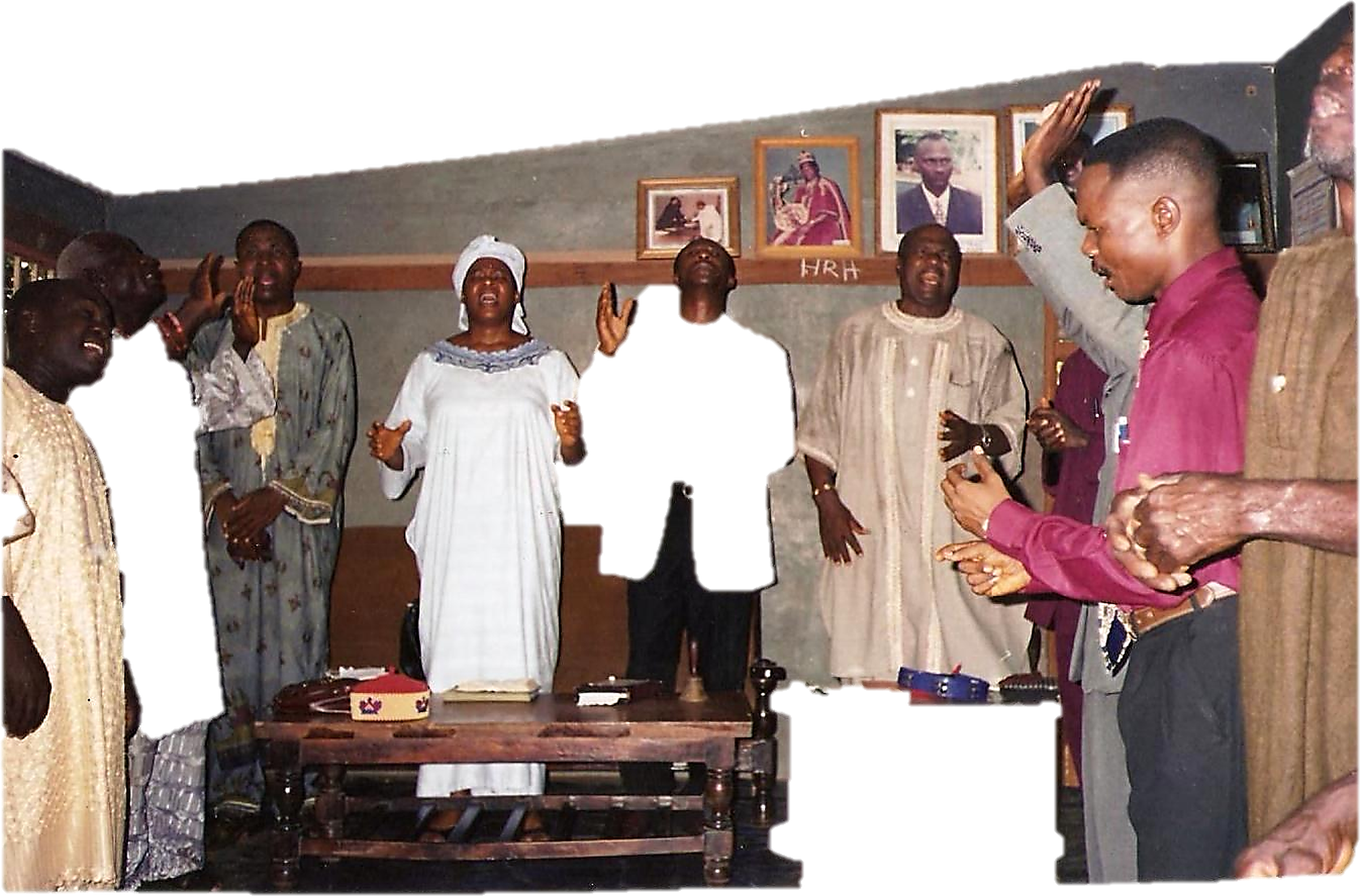 OUTREACH TO TRADITIONAL RULERS - In 2001 in Onueke, Ebonyi