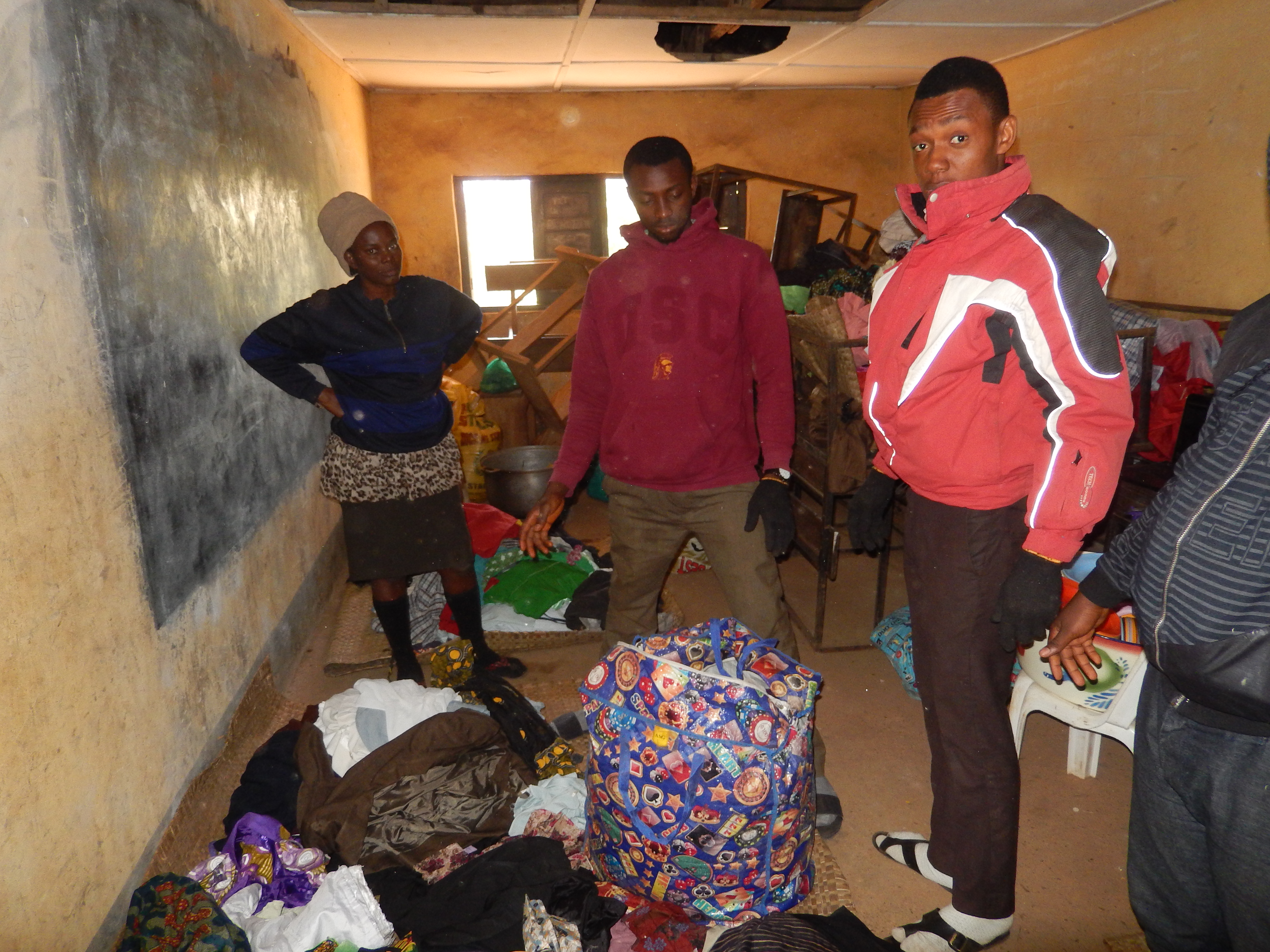 Selecting Cloths for Give out