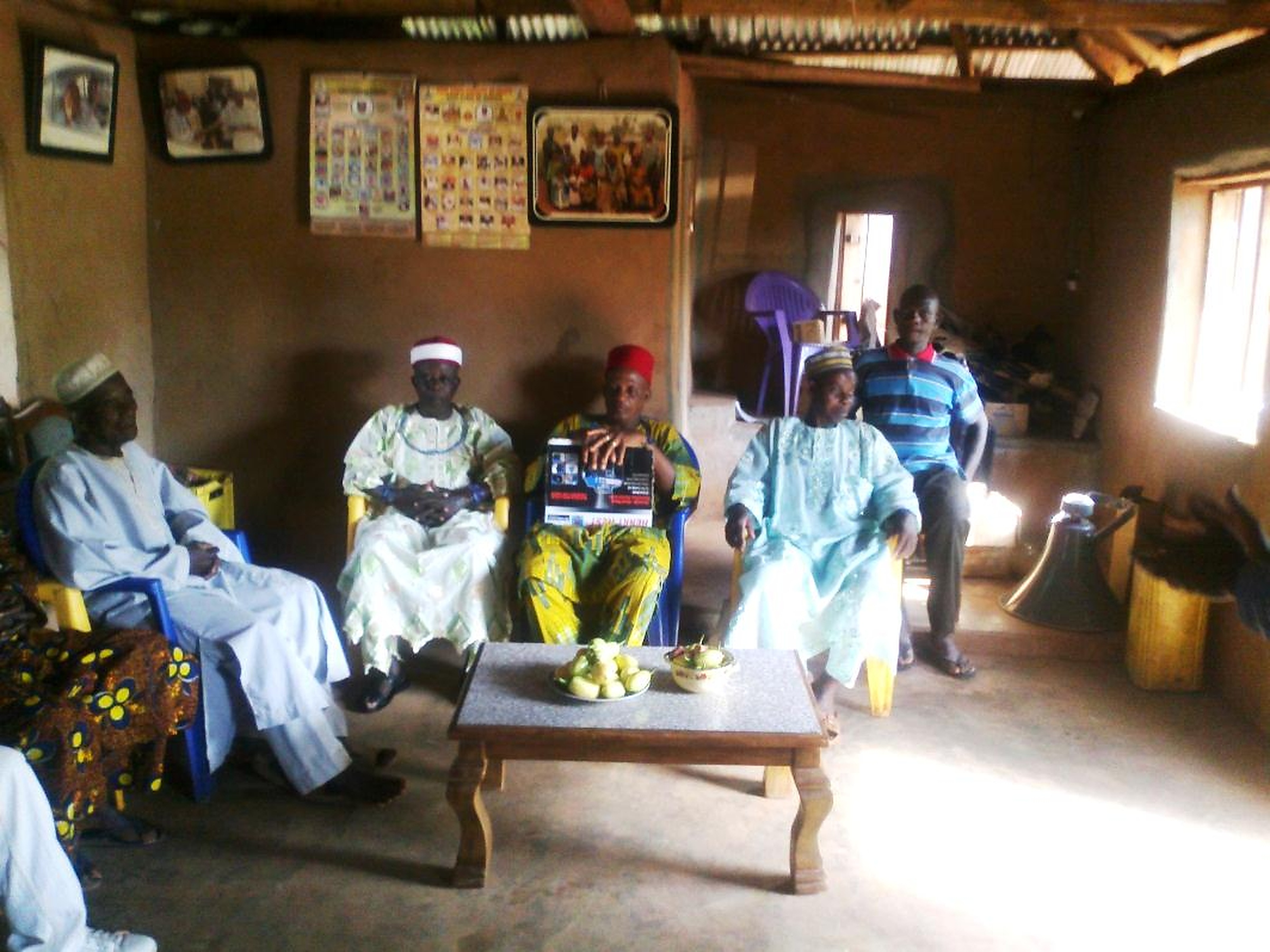 TRADITIONAL RULERS BEING MINISTERED TO - Aruona Nsukka